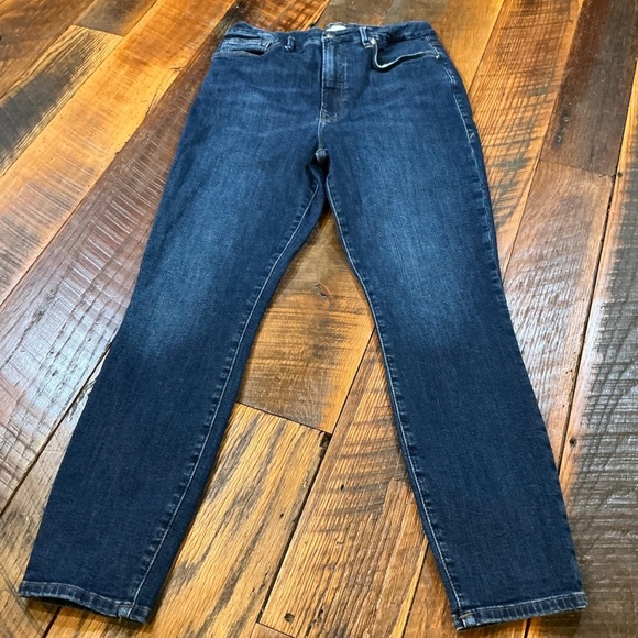 Good American Good Legs Skinny Jeans Blue Wash Women’s Size 10/30 - Picture 2 of 7